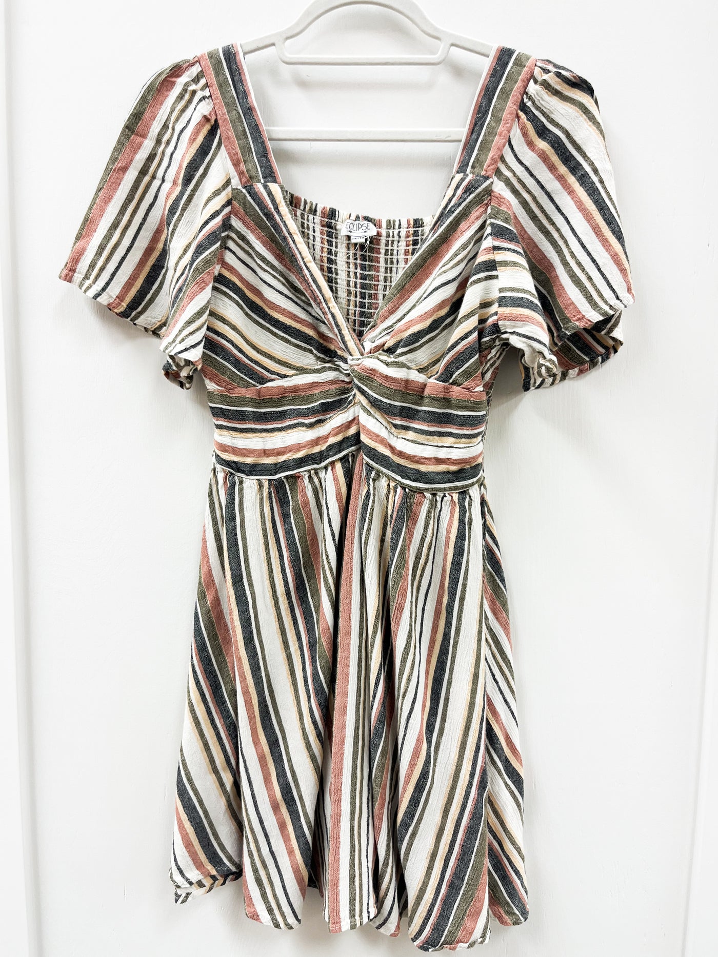 Eclipse striped sundress