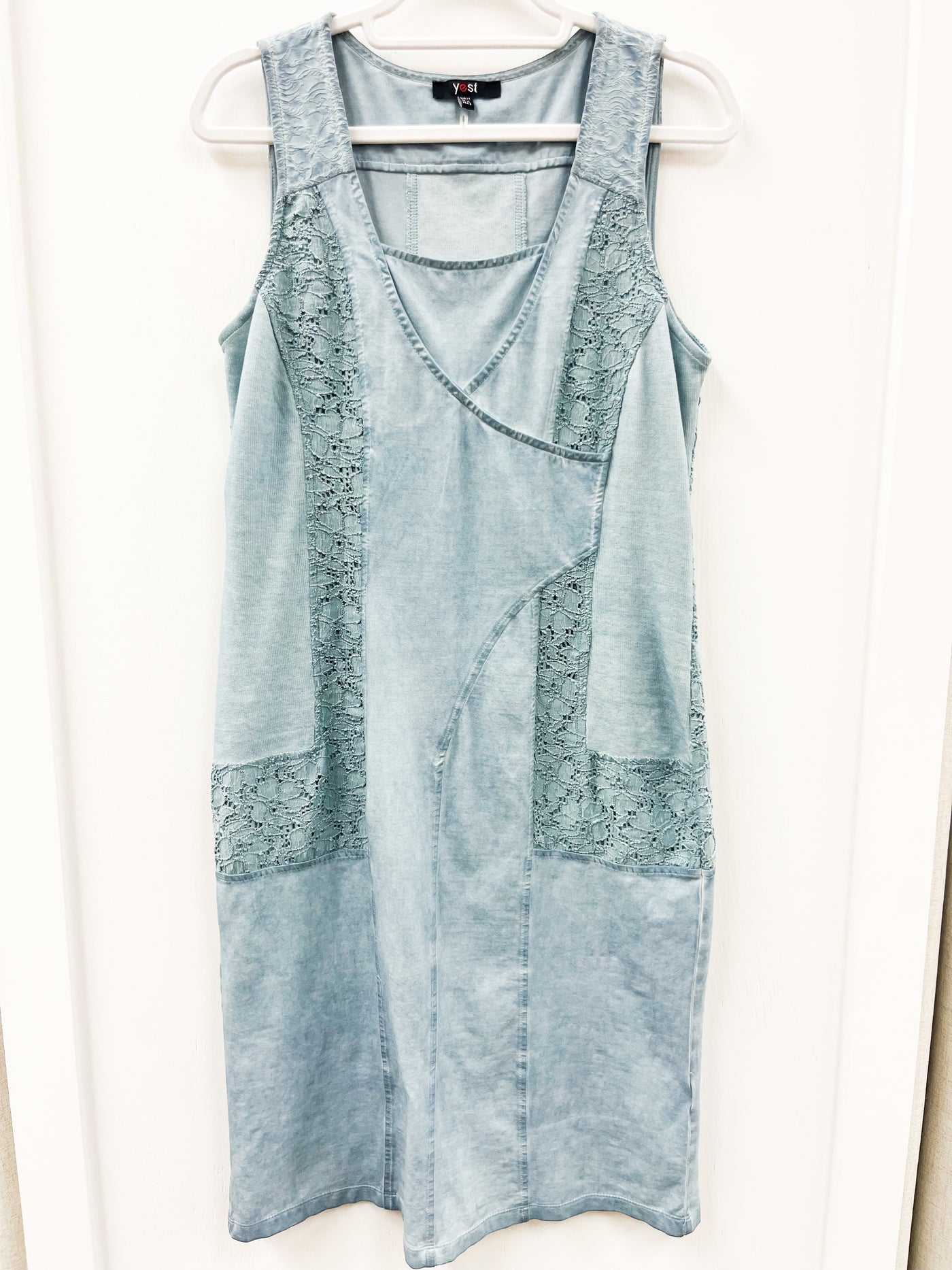 YEST blue cotton dress