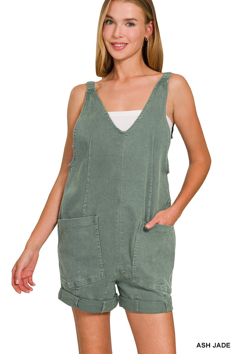 Jade Overall Romper
