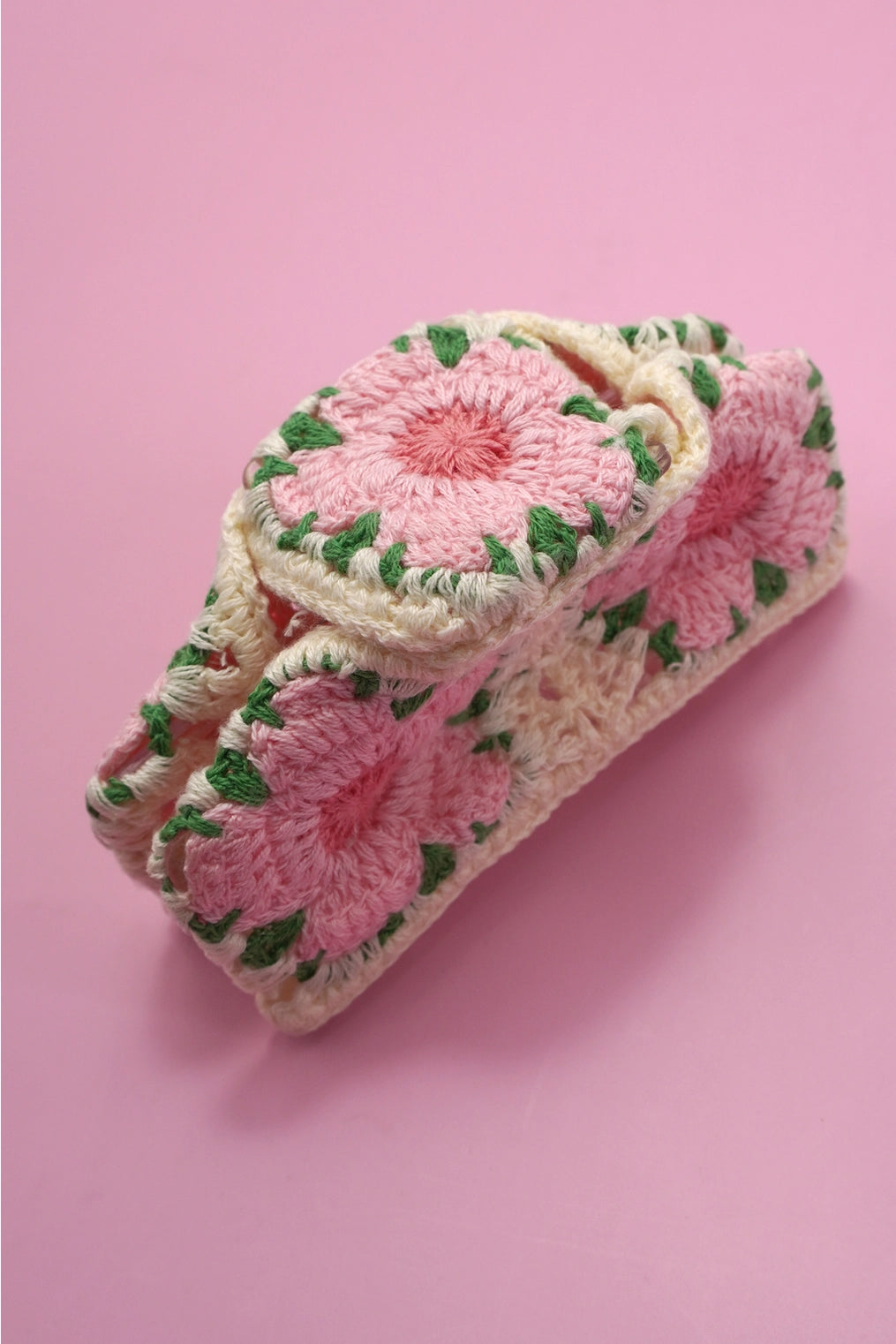 Handmade Crochet Claw Clip