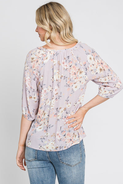 Lavender Garden Blouse