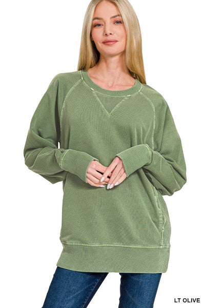 Cotton Pocket Pullover