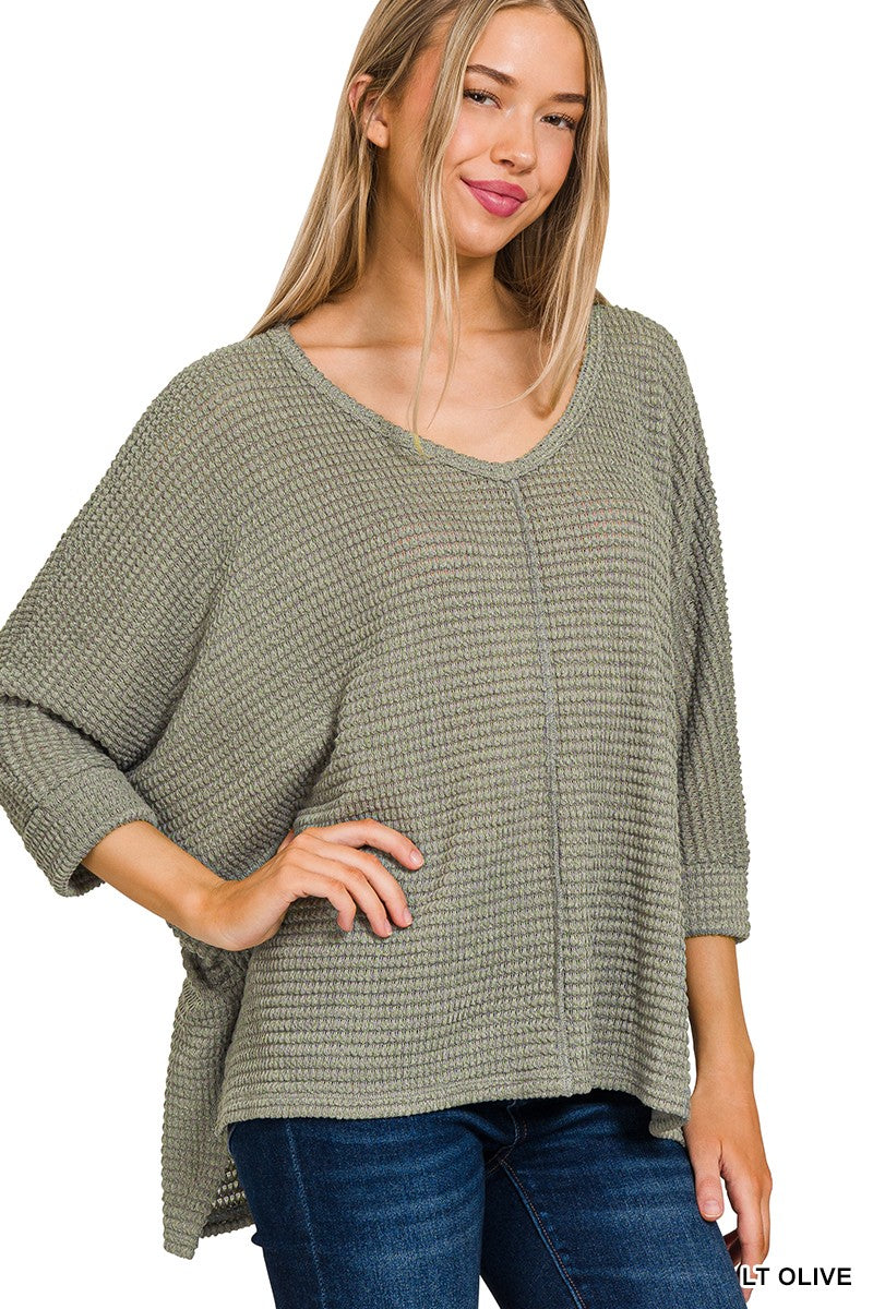 Textured Knit Top