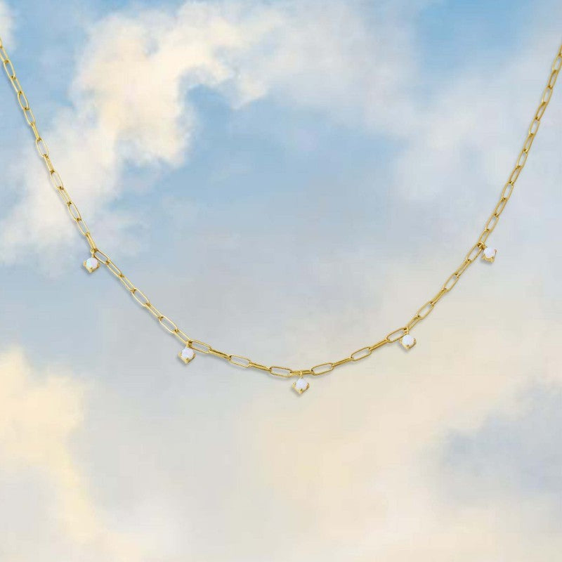 18K Stainless Steel Tarnish Free Multiple Classic Necklace