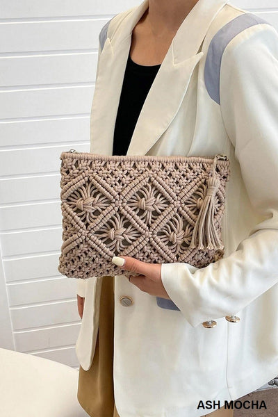 Crochet Crossbody Purse