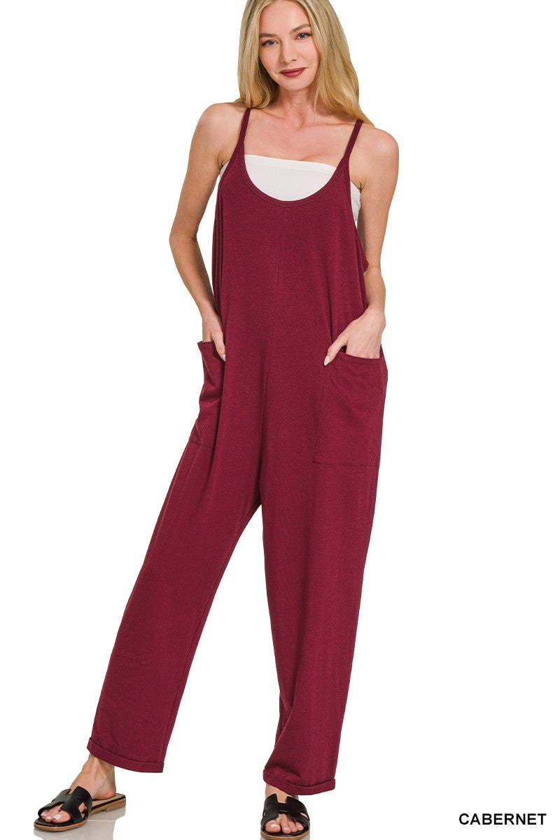 Merlot Hot Shot Cotton Romper