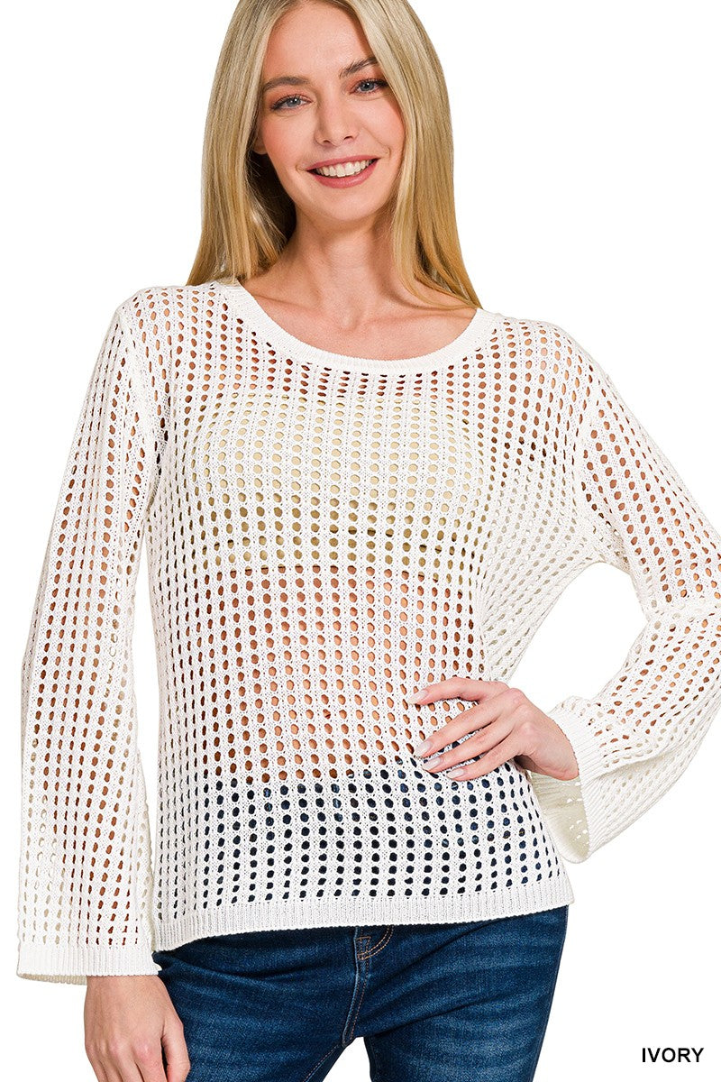 Netted Long Sleeve Cover