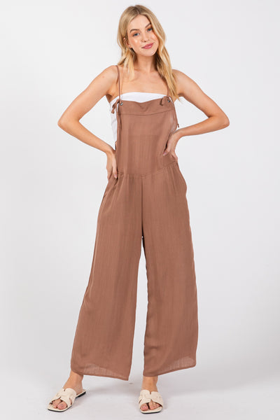 Nutmeg Spice Adjustable Romper