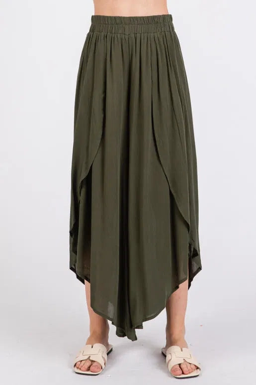 Olive Flow Pants