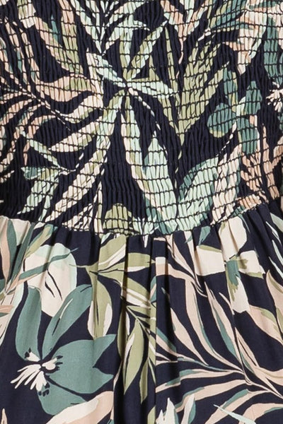 Tropical Midi Sundress