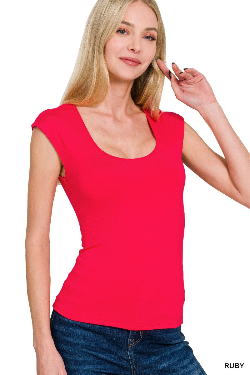 Ruby Fitted Tee