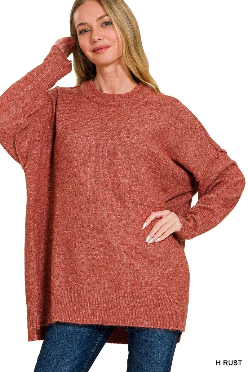 Autumn Luxe Tunic Sweater