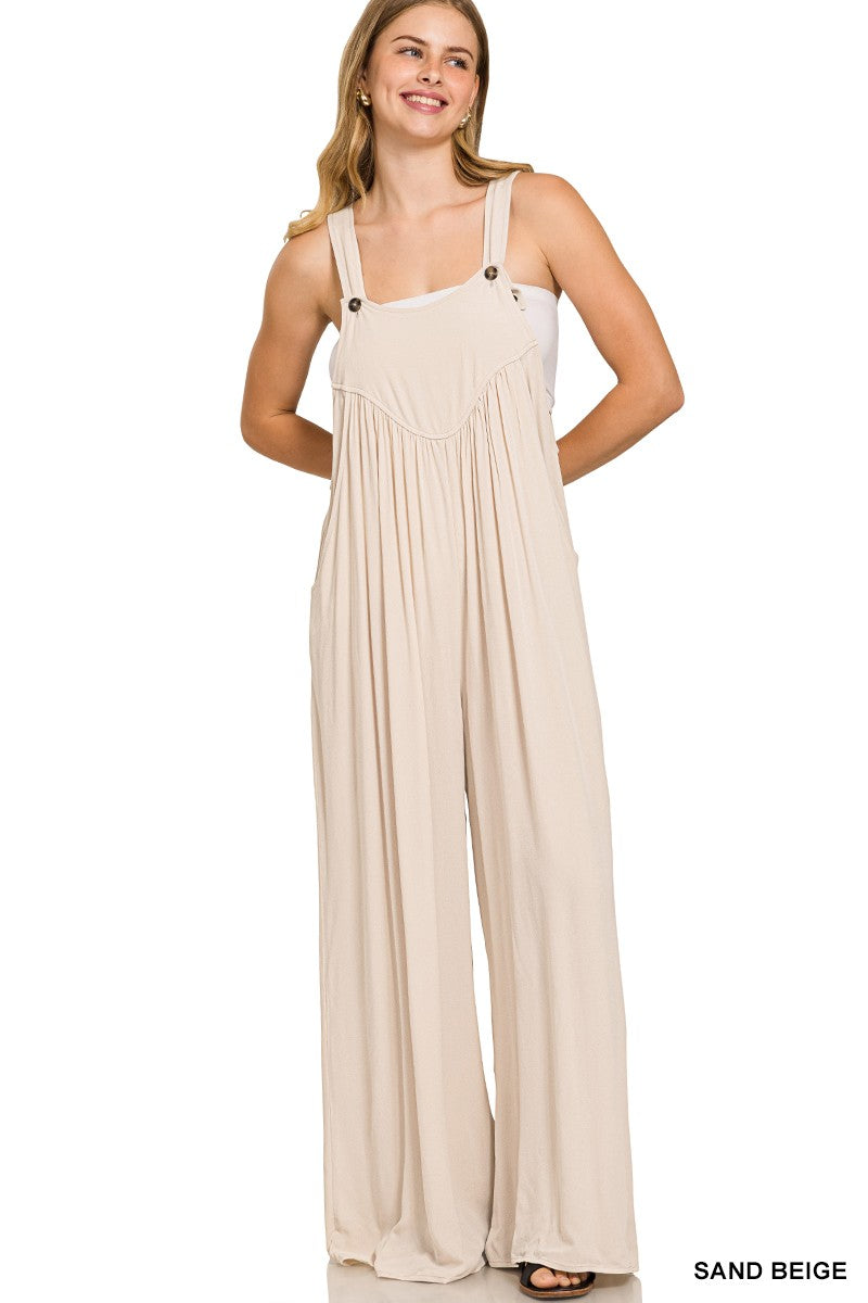 Overall Flow Sand Romper