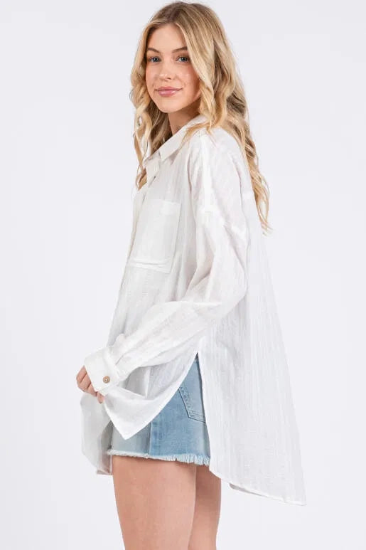 Cotton Button Down