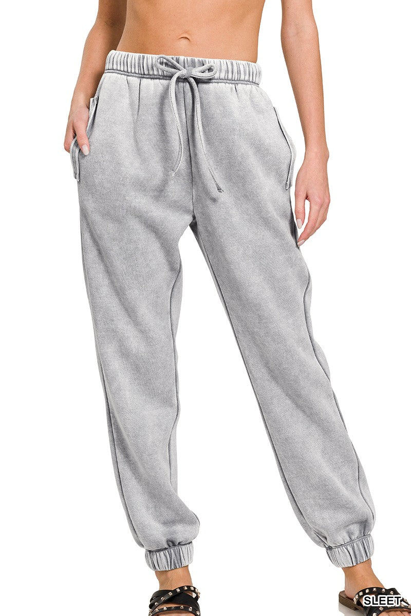 Grey Jogger Lounge Pants