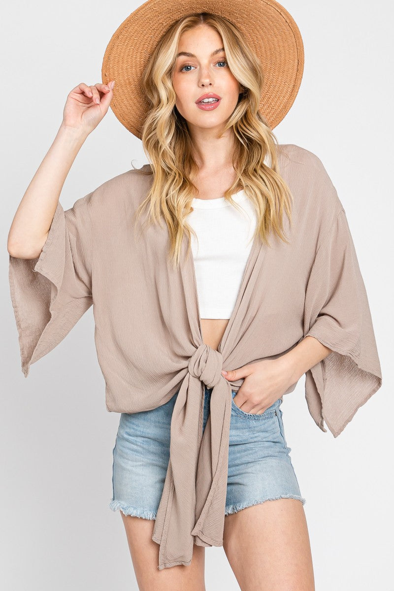 Stone Kimono Cardigan