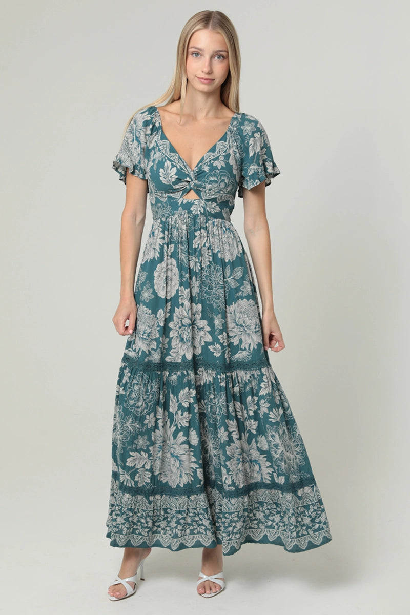 Mermaid Marigold Maxi Dress