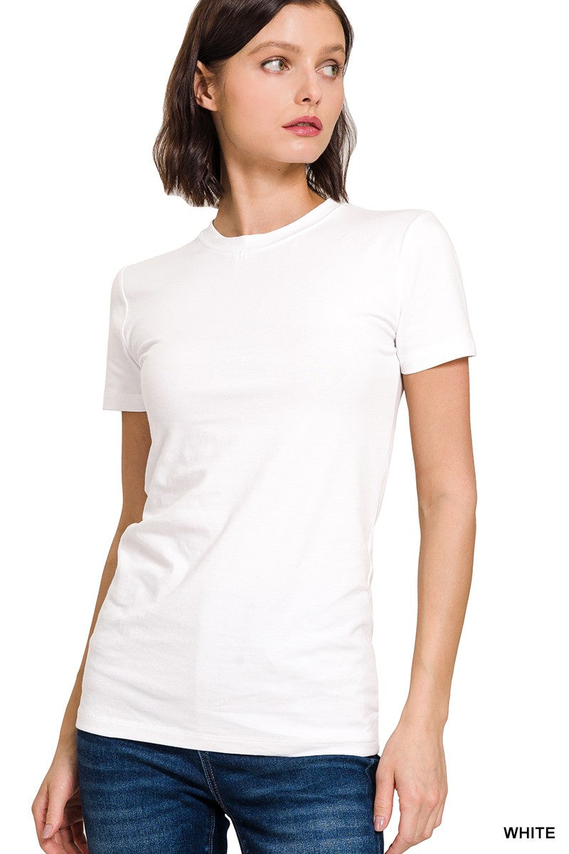 Cotton Fitted Tee Shirt