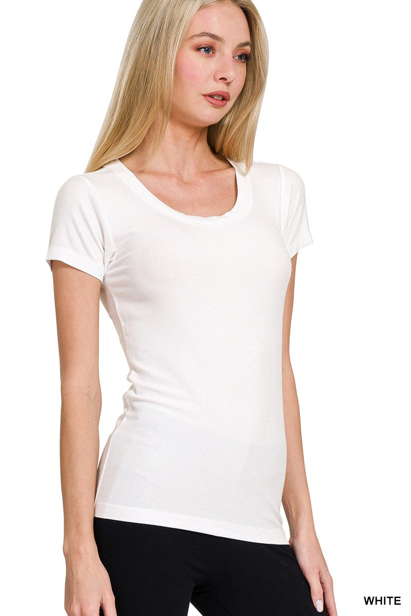 Scoop Neck Tee