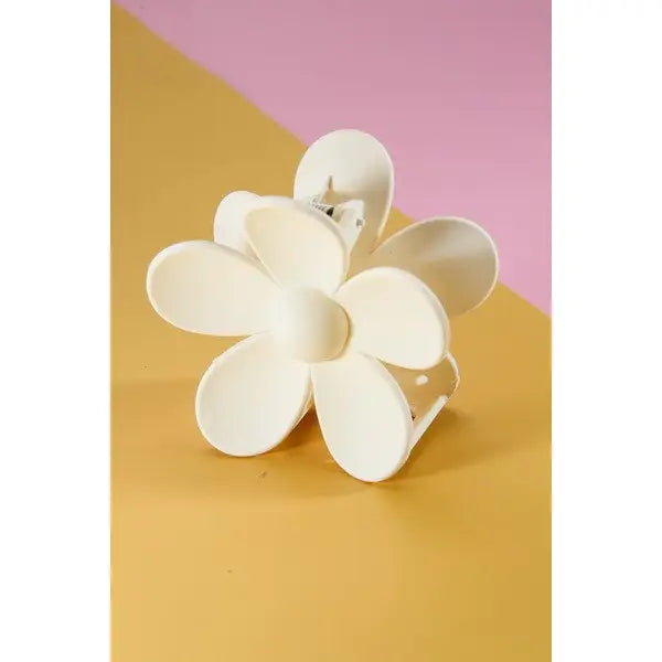 Oversized Flower Claw Clip