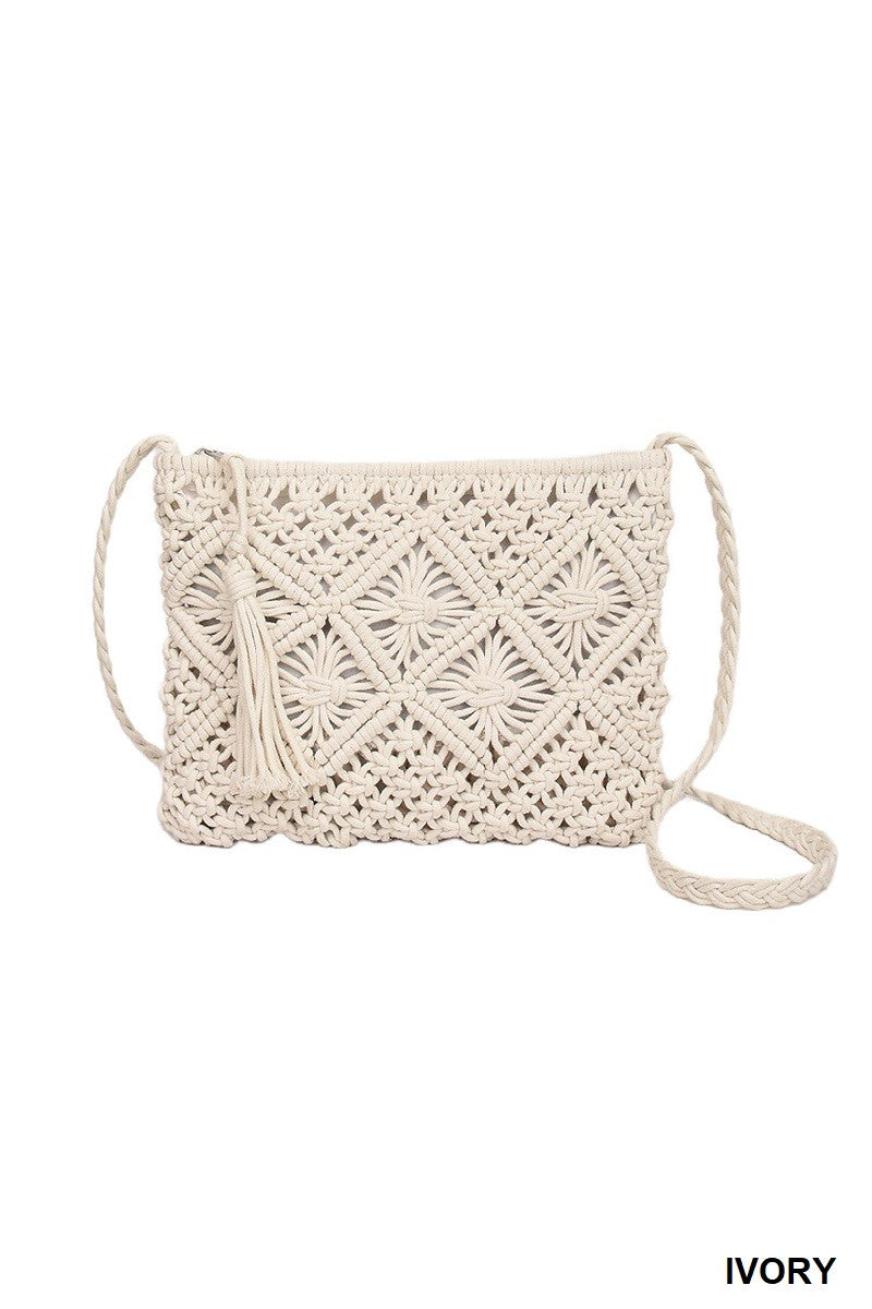 Crochet Crossbody Purse