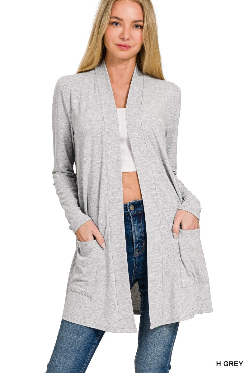 Light Pocket Cardigan