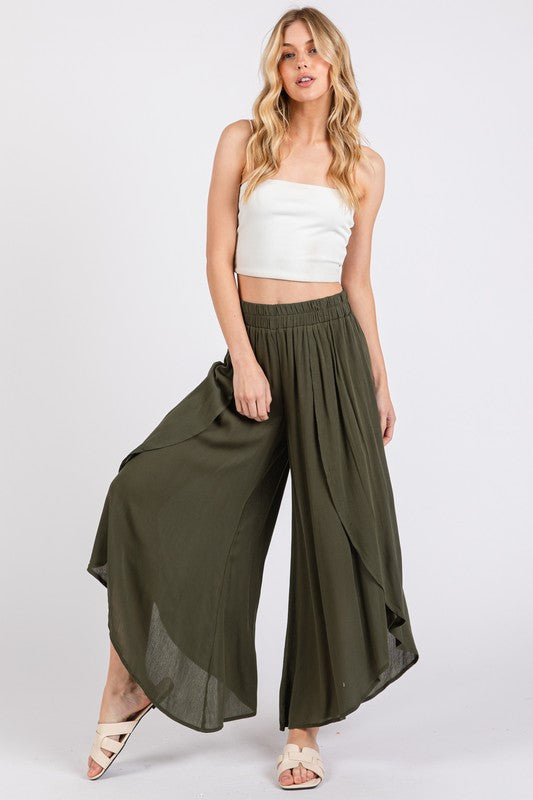 Olive Flow Pants