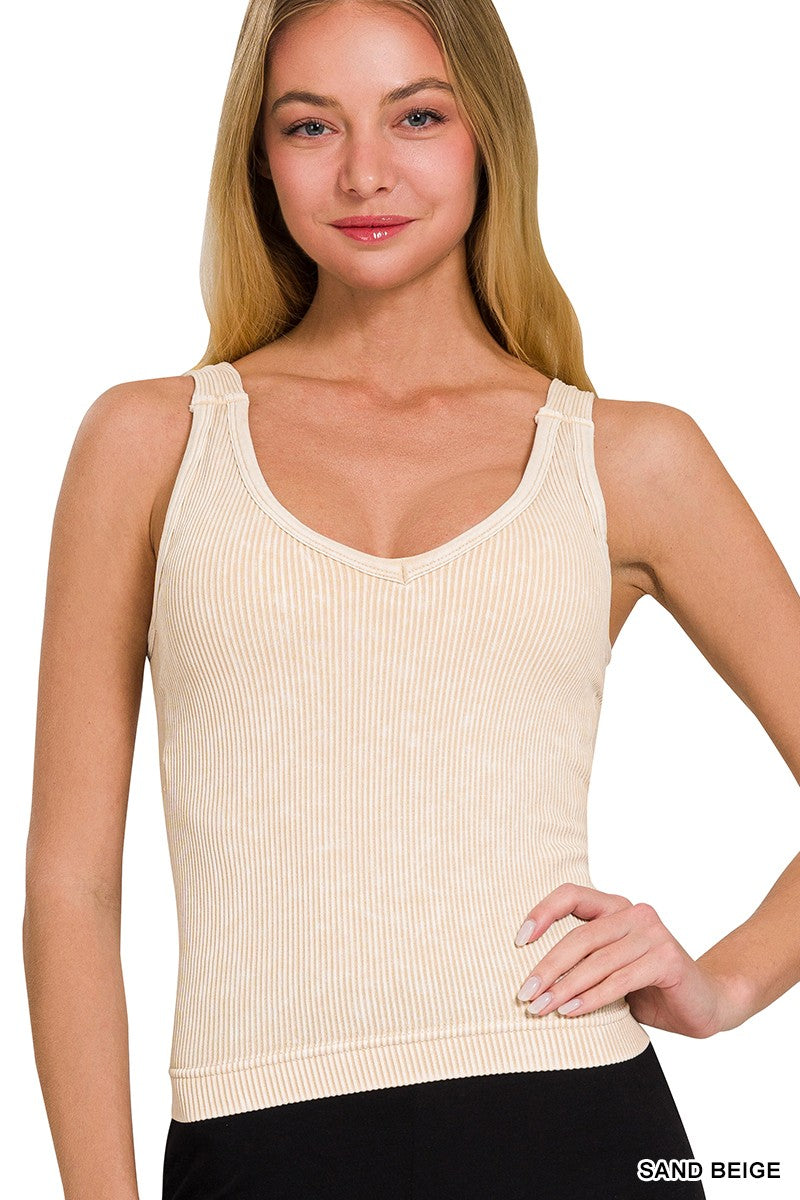 Sand Padded Bra Tank Top