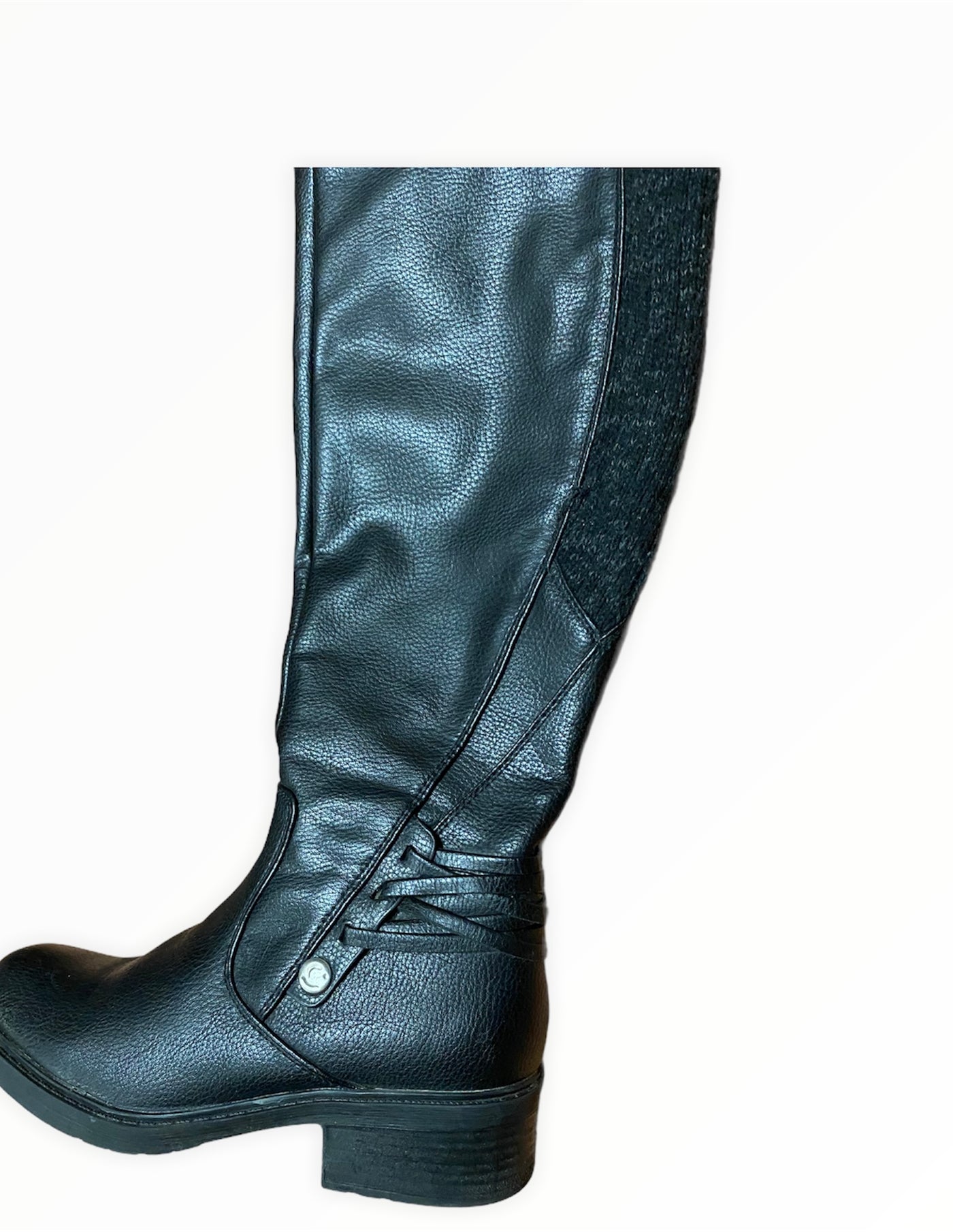 Black Beartrap Riding Boots - Size 5.5
